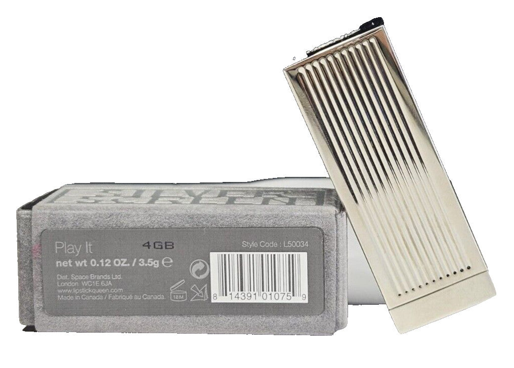 Lipstick Queen Silver Screen Lipstick Play It 0.12oz - New In Box
