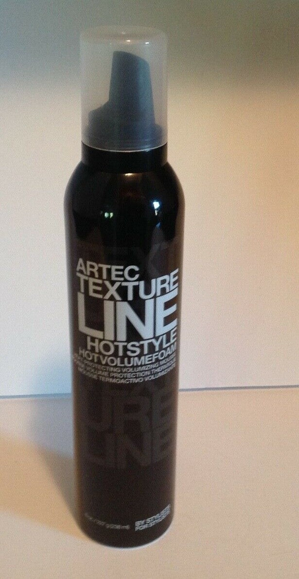Heat Protecting Hair Styling Foam - Volumizing, Shine & Anti-Breakage 8 oz