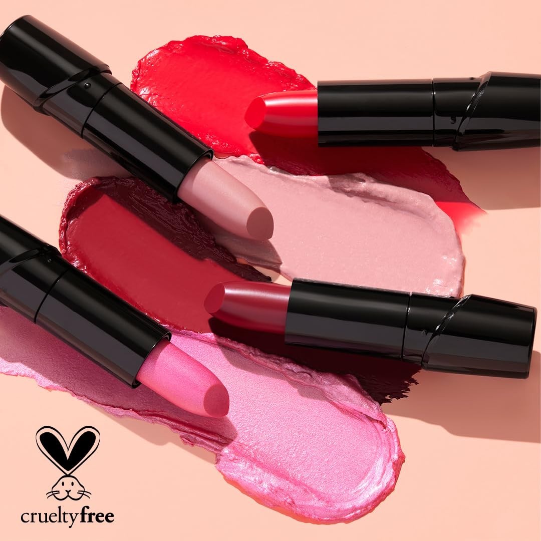 Hydrating Silk Finish Lipstick - Rich Buildable Color with Vitamins & Aloe Vera