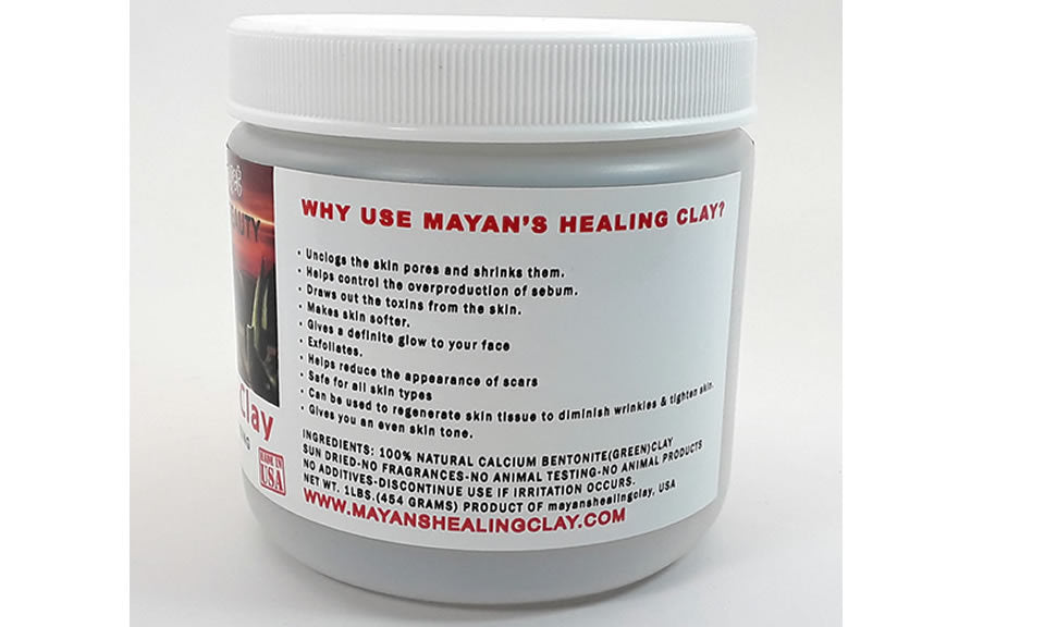 Indian Healing Clay Deep Pore Cleansing Facial & Body Mask