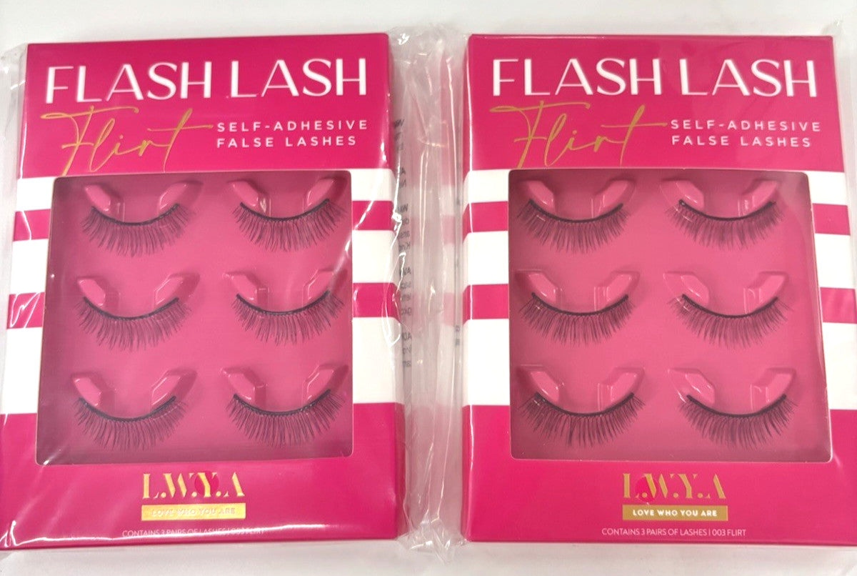 Self-Adhesive False Lashes 6 Pairs - Natural Length & Fullness Makeup