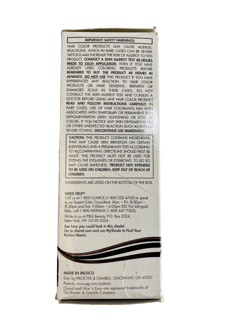 Nice N Easy Permanent Hair Color - Natural Blue Black 2BB