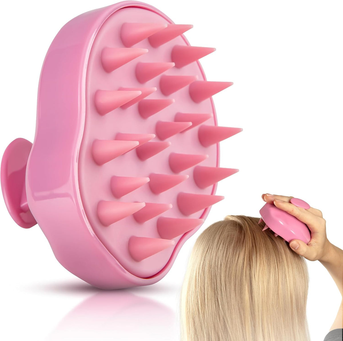 Scalp Massager Hair Growth – Exfoliator & Scrubber for Scalp, Soft
