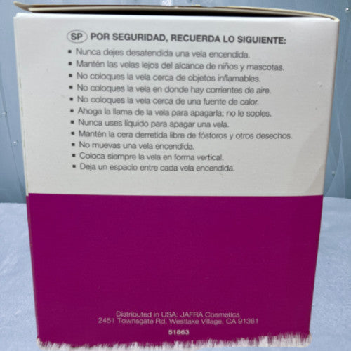 JAFRA Spa Ginger & Eucalyptus Scented Candle 5 oz – New Sealed
