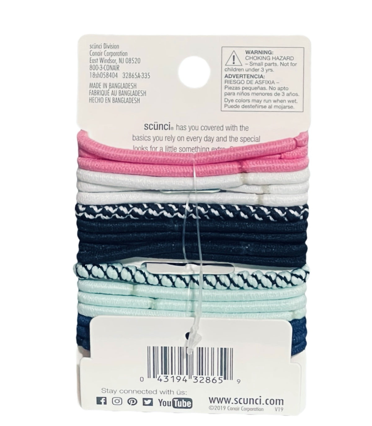 Scunci No damage Medium Hold Hairties 18 pack