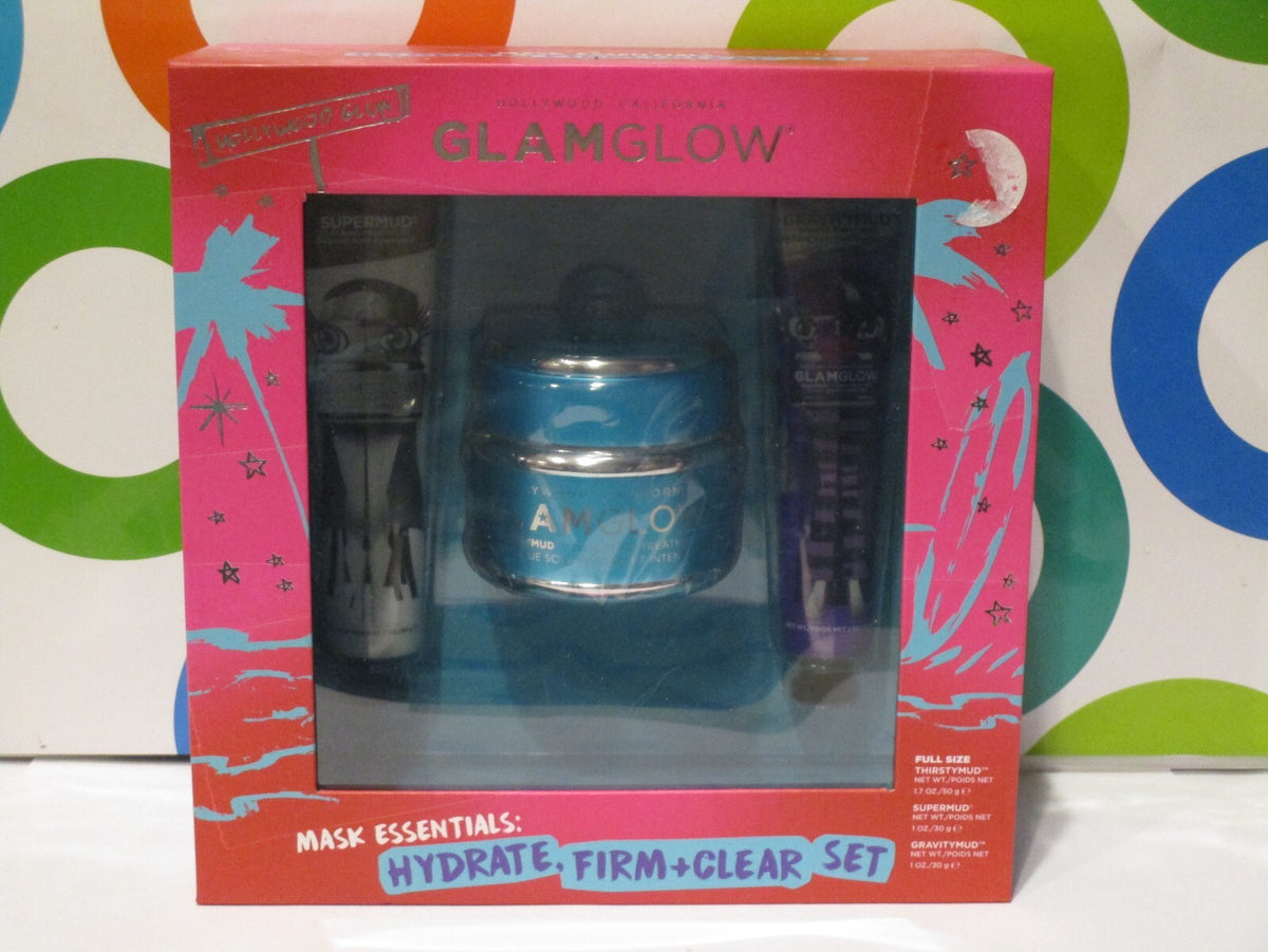 Hydrating & Clearing Facial Mask Set - Hydrate, Firm, Clear Skin