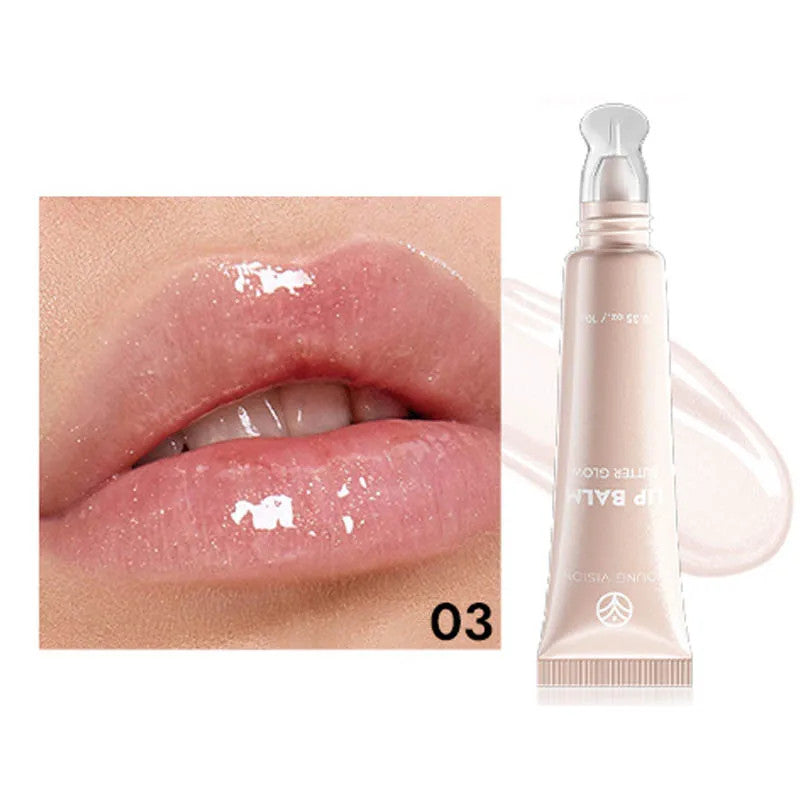 Shimmering Hydrating Lip Gloss Set for Layering & Makeup - 6 Colors