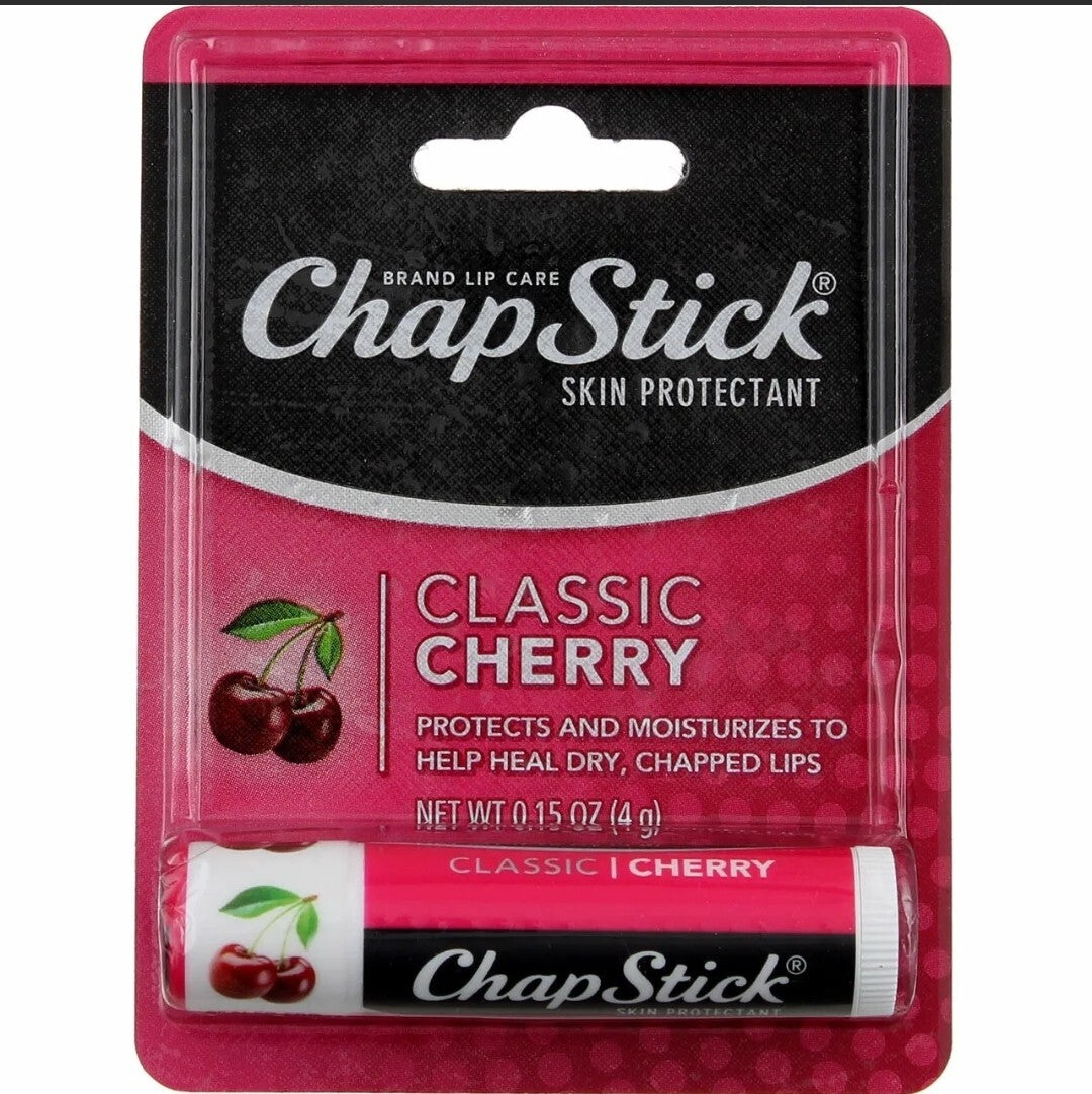 Chapstick Classic Cherry Lip Balm 0.15 oz - Moisturizing & Nourishing