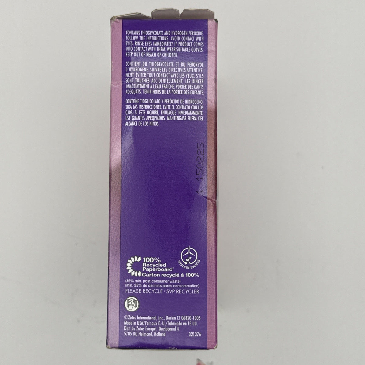 Alkaline Perm Solution for Resistant Tinted Hair - Ultra Firm Styling