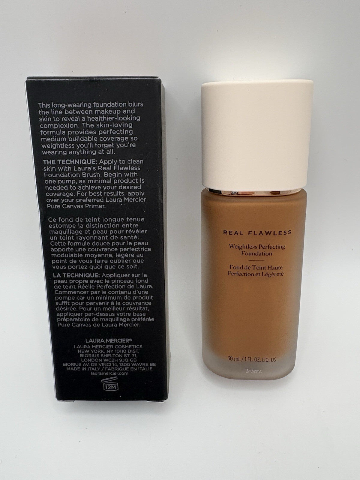 Weightless Foundation with Natural Finish - 6W1 Ganache, 1 oz