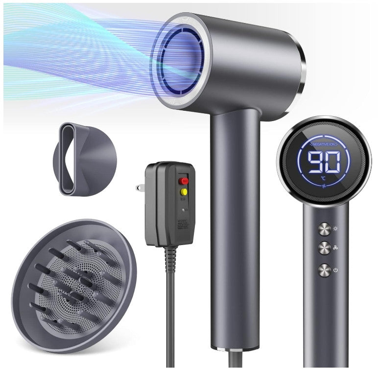 High Speed Hair Dryer with Brushless Motor & Ionic Styling