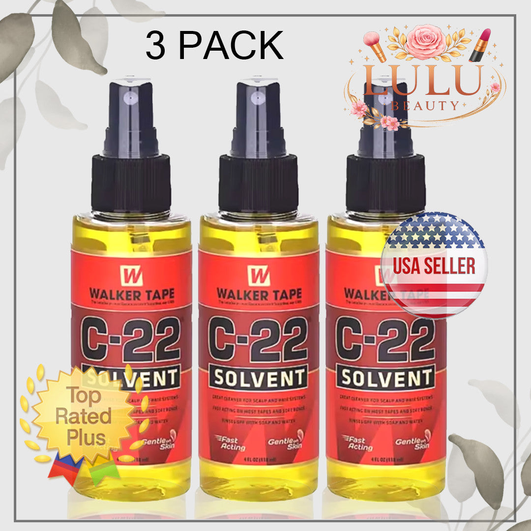 Walker C-22 Citrus Adhesive Remover for Wigs & Hair Systems - 4oz (3 Pack)