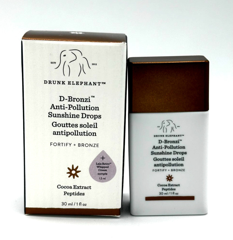 Drunk Elephant D Bronzi Sunshine Drops - Anti-Pollution Face Illuminator 30ml