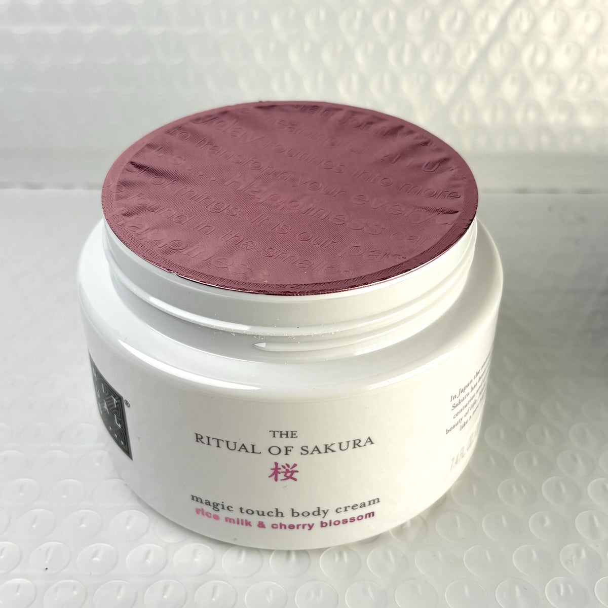 The Ritual of Sakura Body Cream 7.4 oz | Rice Milk & Cherry Blossom