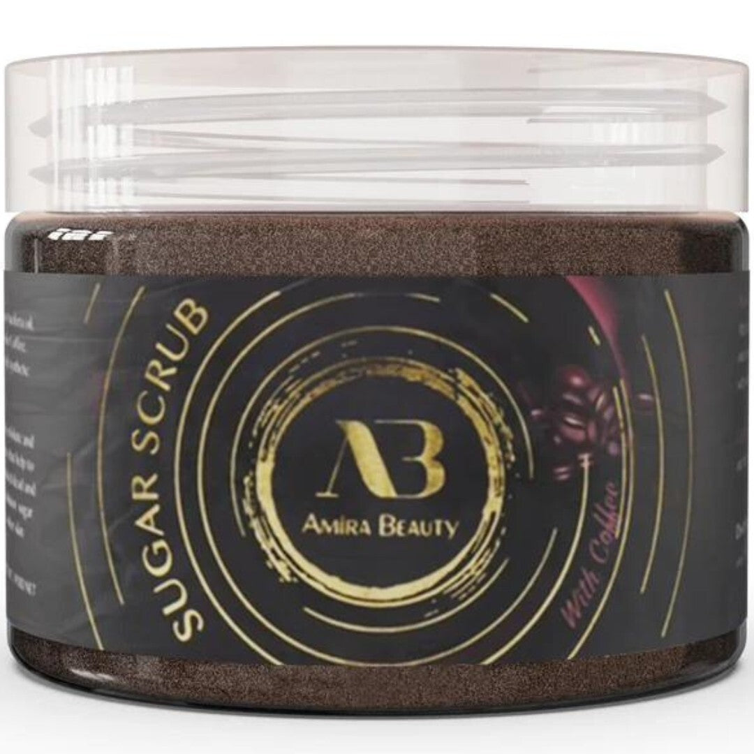Exfoliating Body Scrub Polish Sugar Cellulite Exfoliator, Stretch