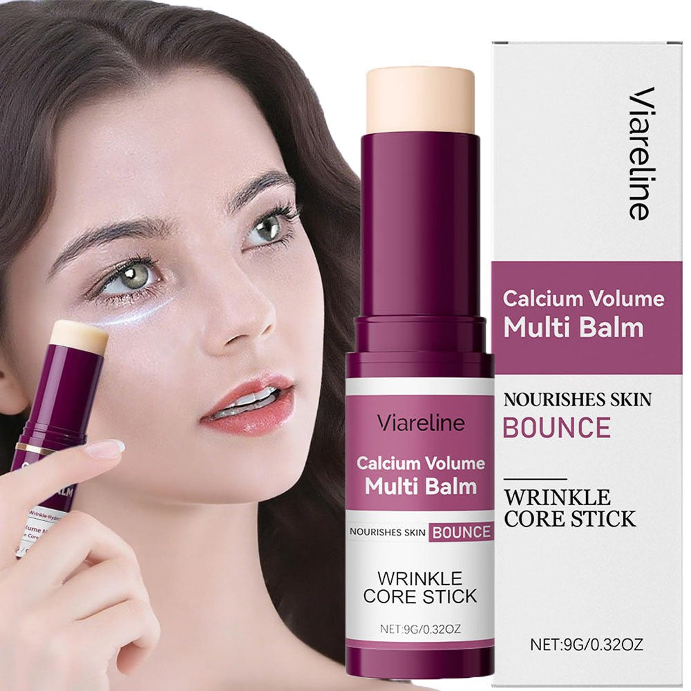 Calcium Volume Multi Balm Stick - Anti-Aging Hydrating Skin Care for Eyes Face & Neck