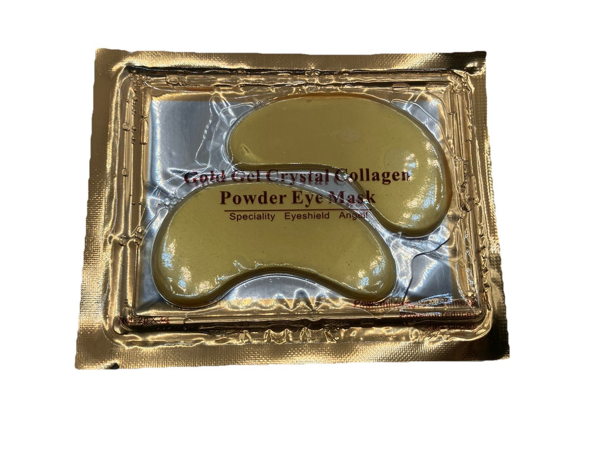 Gold Collagen Eye Gel Masks for Anti-Aging Under Eyes - 10 Pairs