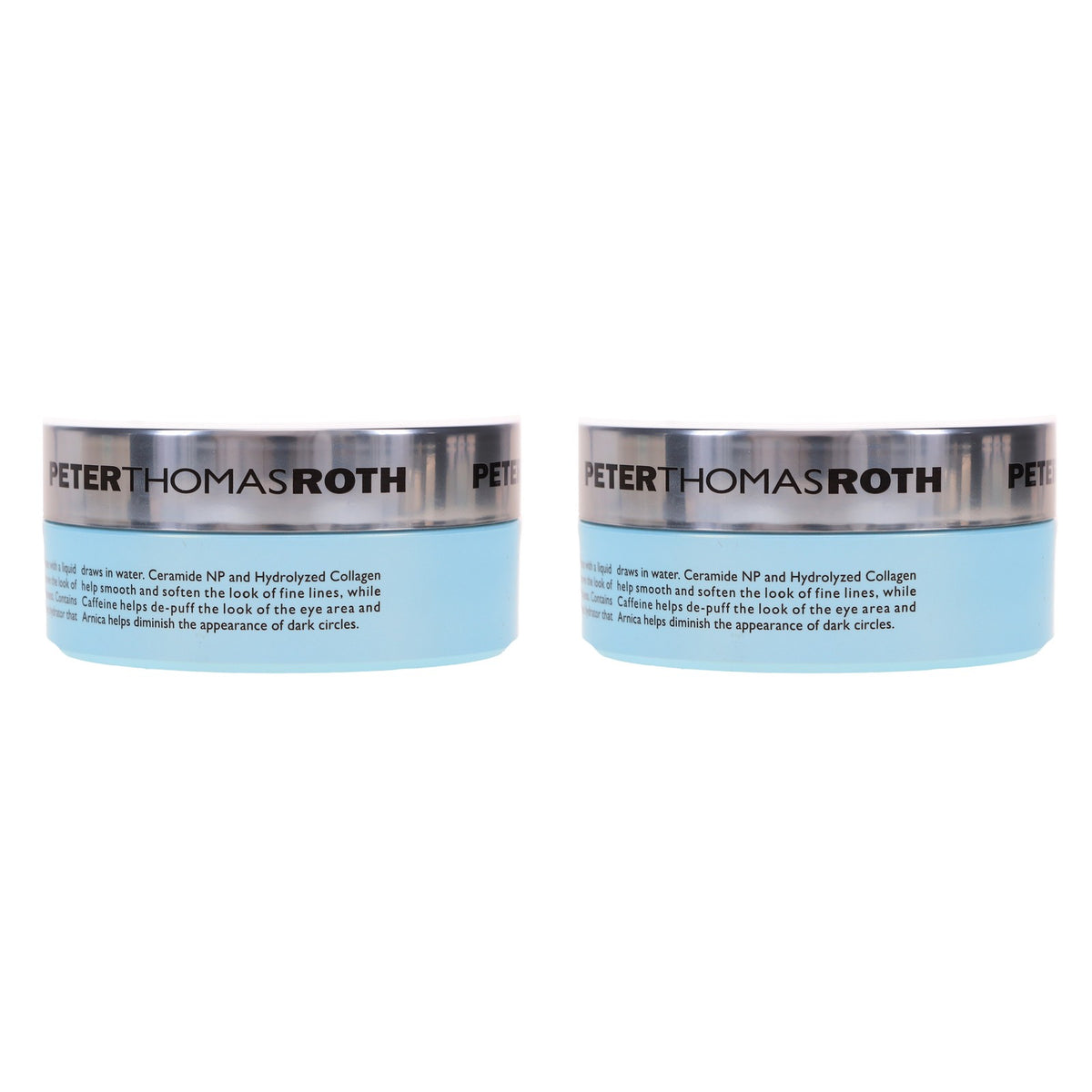 Hydrating Eye Patches with Hyaluronic Acid - 30 Pairs, Pack of 2
