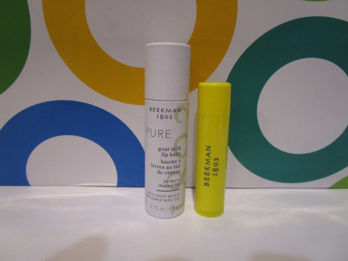 Goat Milk Lip Balm - Pure Moisturizing Lip Care - 0.15 oz