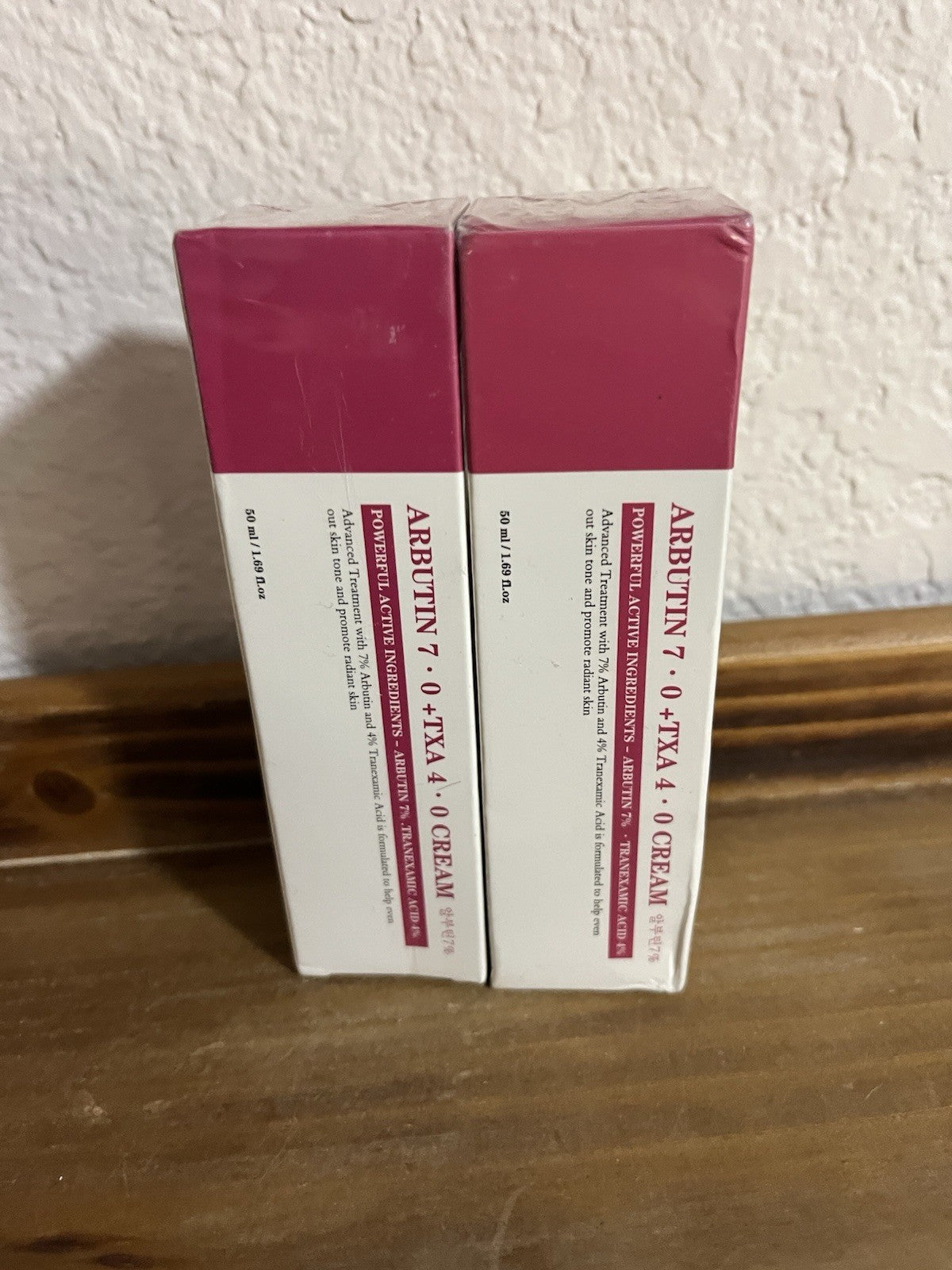 Arbutin 7.0% Txa 4.0% Skin Brightening Cream Set 2x50ml - Even Skin Tone
