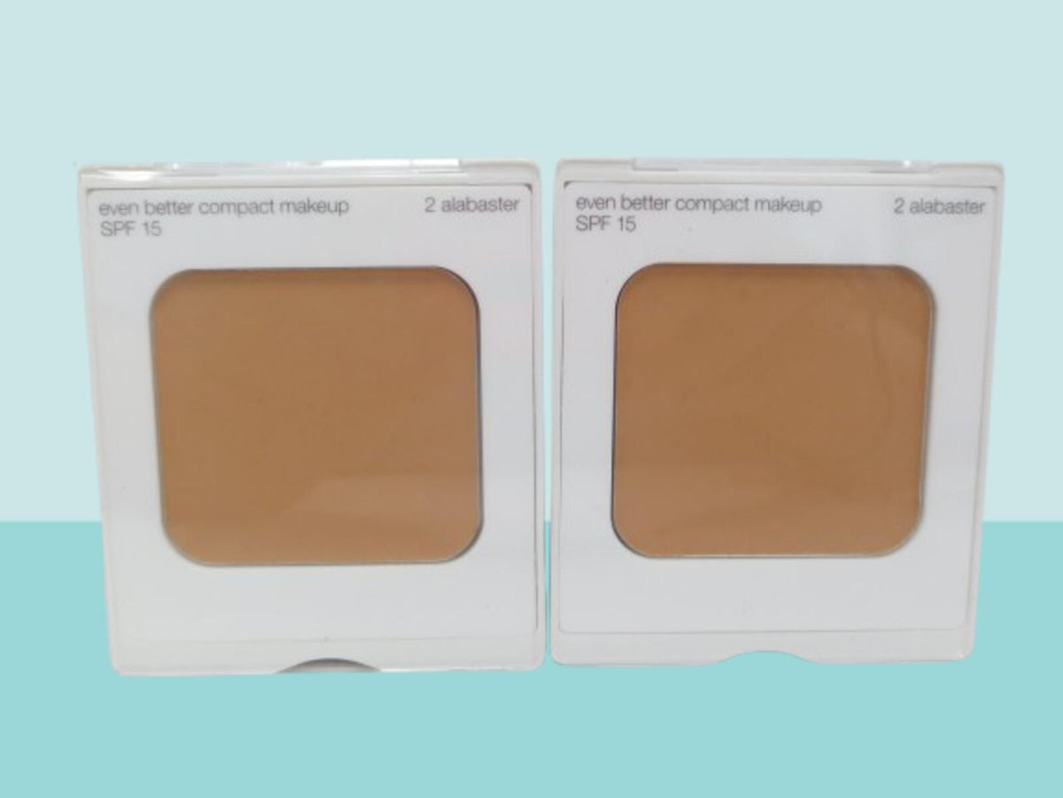 Clinique Even Better Compact Makeup SPF 15 Shade 2 Alabaster 2-Pack