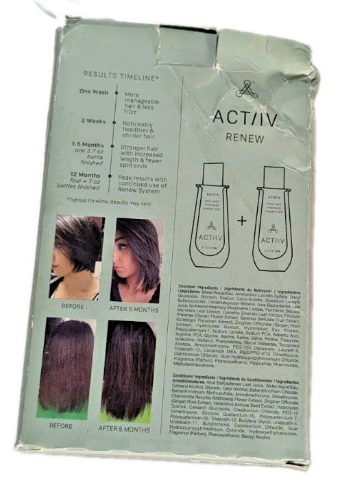 Renew Hair Healing Shampoo & Conditioner Travel Duo