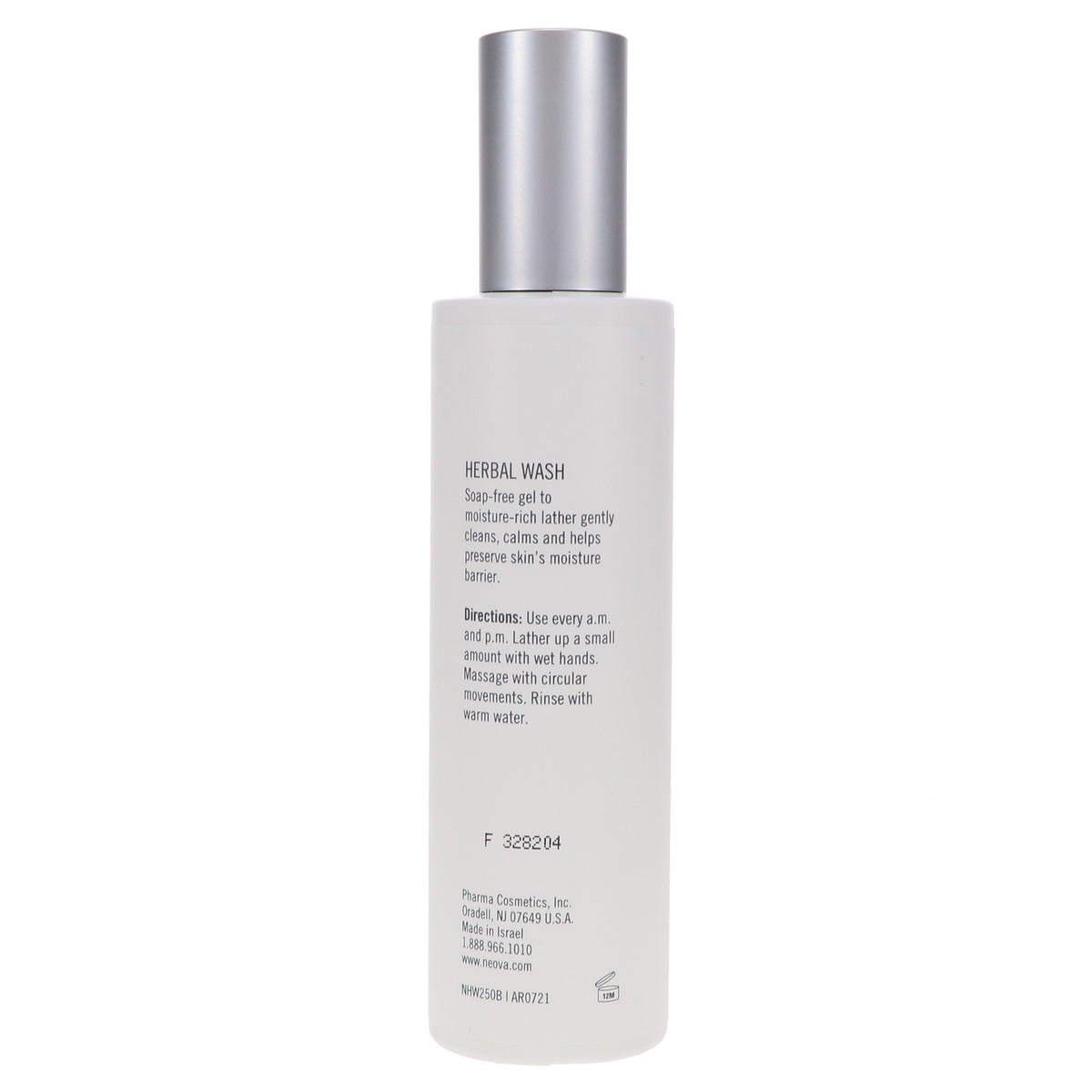 Herbal Facial Cleanser Gel for Hydrated & Calm Skin 8.5 oz