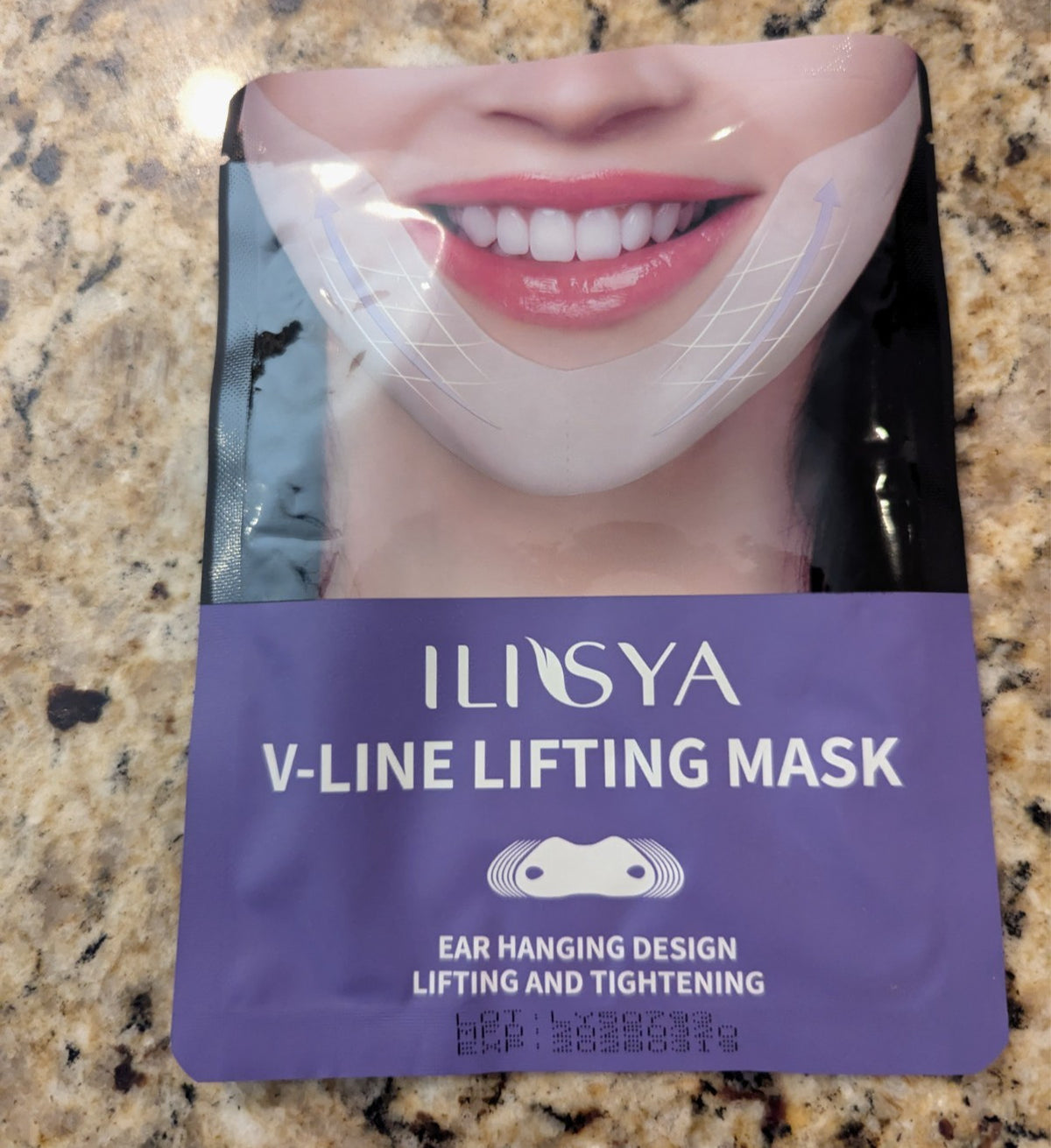 V-Line Lifting Mask with Ear Hanging Design, 7 Pack