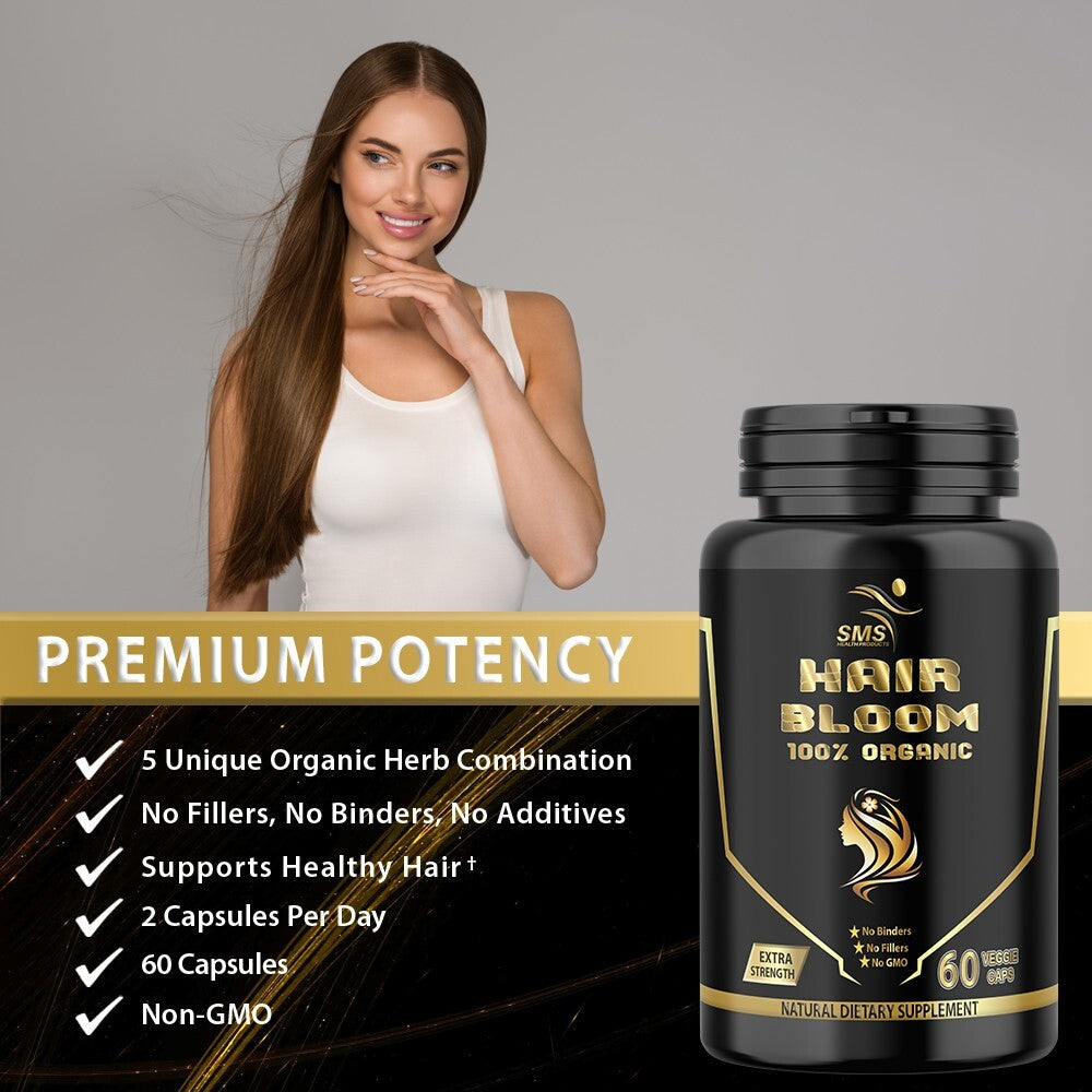 Hair Boost Natural Hair Growth Supplement - 60 Capsules
