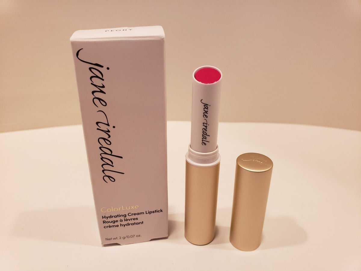 Hydrating Cream Lipstick Peony - Full Size, Vegan, Sensitive Tested