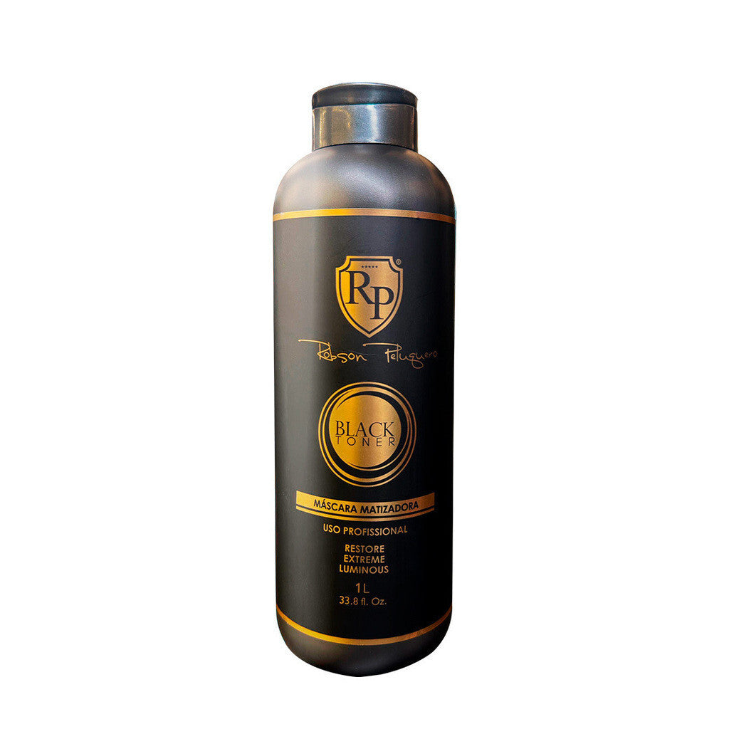 Robson Peluquero Black Toning Professional Hair Toner 1L for Hair Coloring