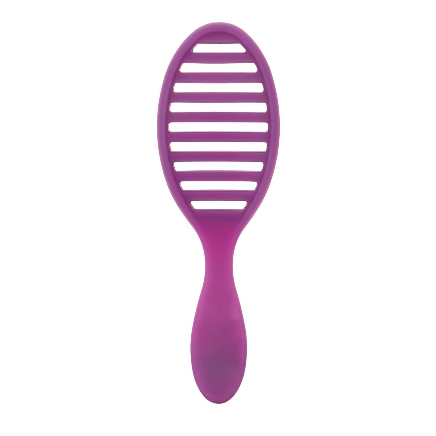 Heat-Resistant Purple Hair Brush for Fast Drying & Gentle Detangling