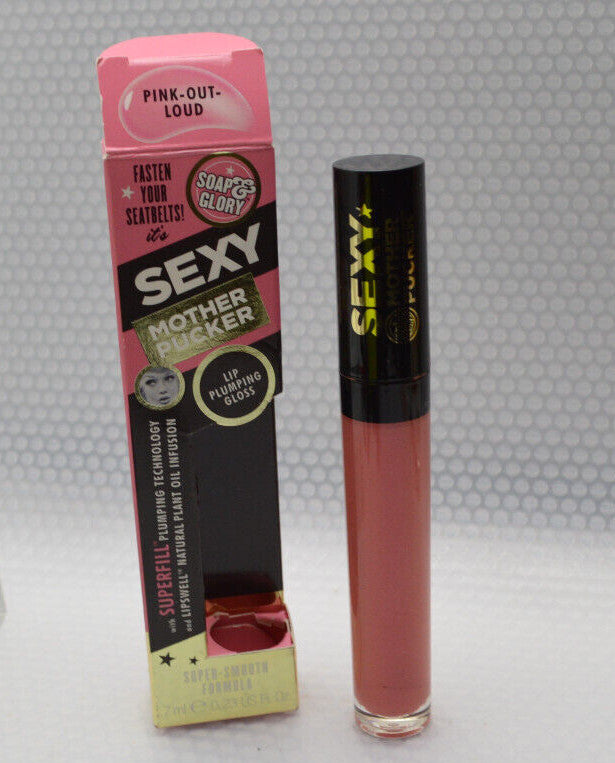 Lip Gloss with Plumping Effect - 0.23 fl oz / 7 ml, Multiple Shades