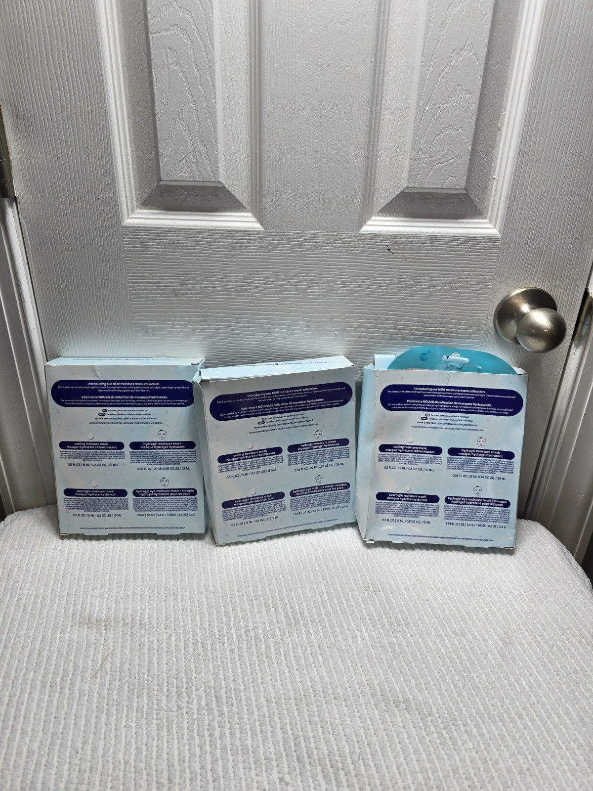Moisture Mask Set for Face & Under Eye 4pcs