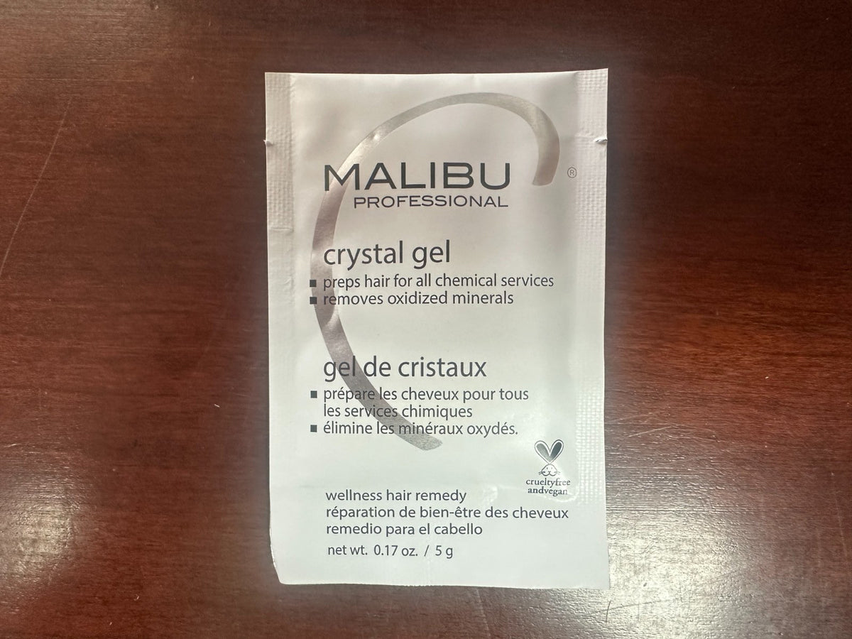 Malibu 2000 Crystal Gel Hair Treatment - Professional Normalizer, Vegan, 1 Pack