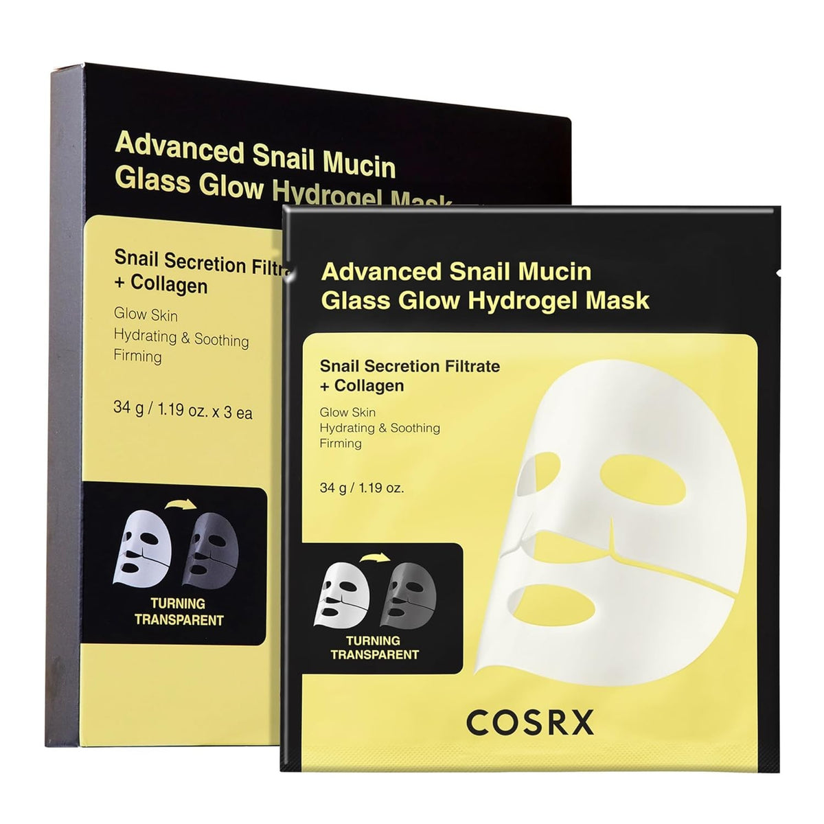 Cosrx Advanced Snail Mucin Hydrogel Face Mask