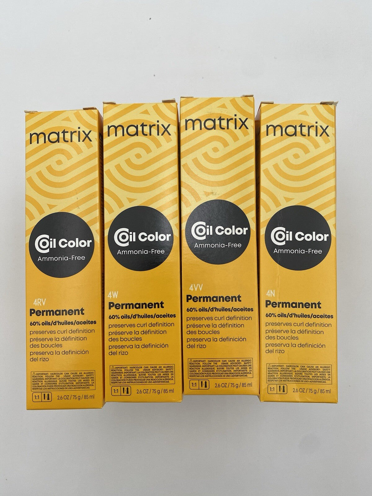 Matrix Coil Color Permanent Hair Color Ammonia-Free 2.6 oz