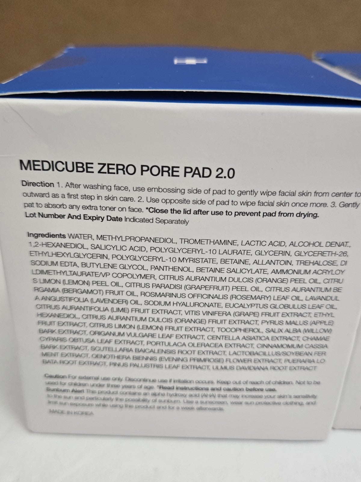 Zero Pore Pad 155g 70 pads x2 Anti-Aging Skin Care
