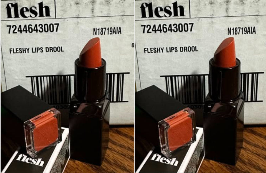 Strong Flesh Lipstick - Vibrant Color, Satin Finish, 2 Pack