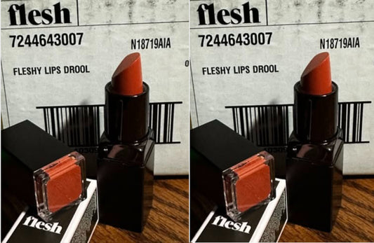 Strong Flesh Lipstick - Vibrant Color, Satin Finish, 2 Pack