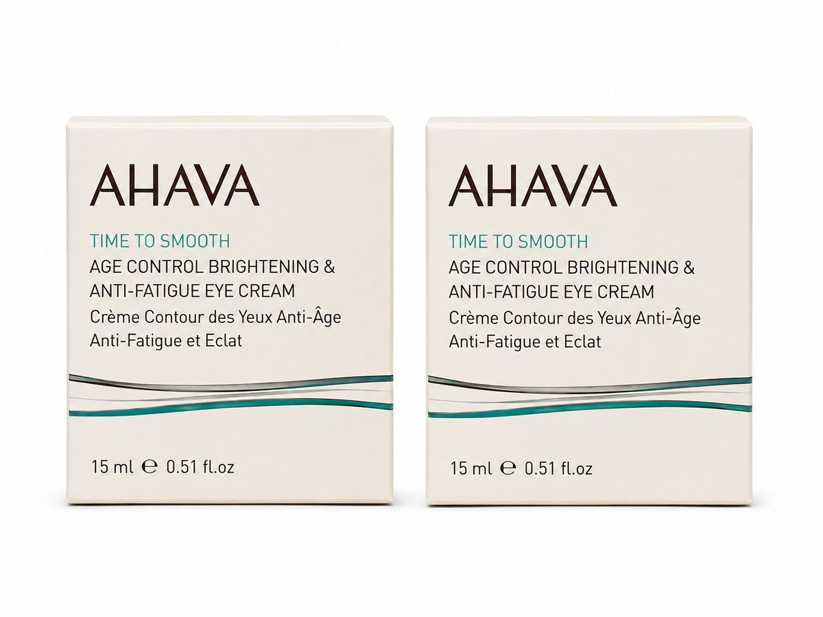 Anti-Fatigue Eye Cream Set - Brightening & Hydrating with Dead Sea Minerals