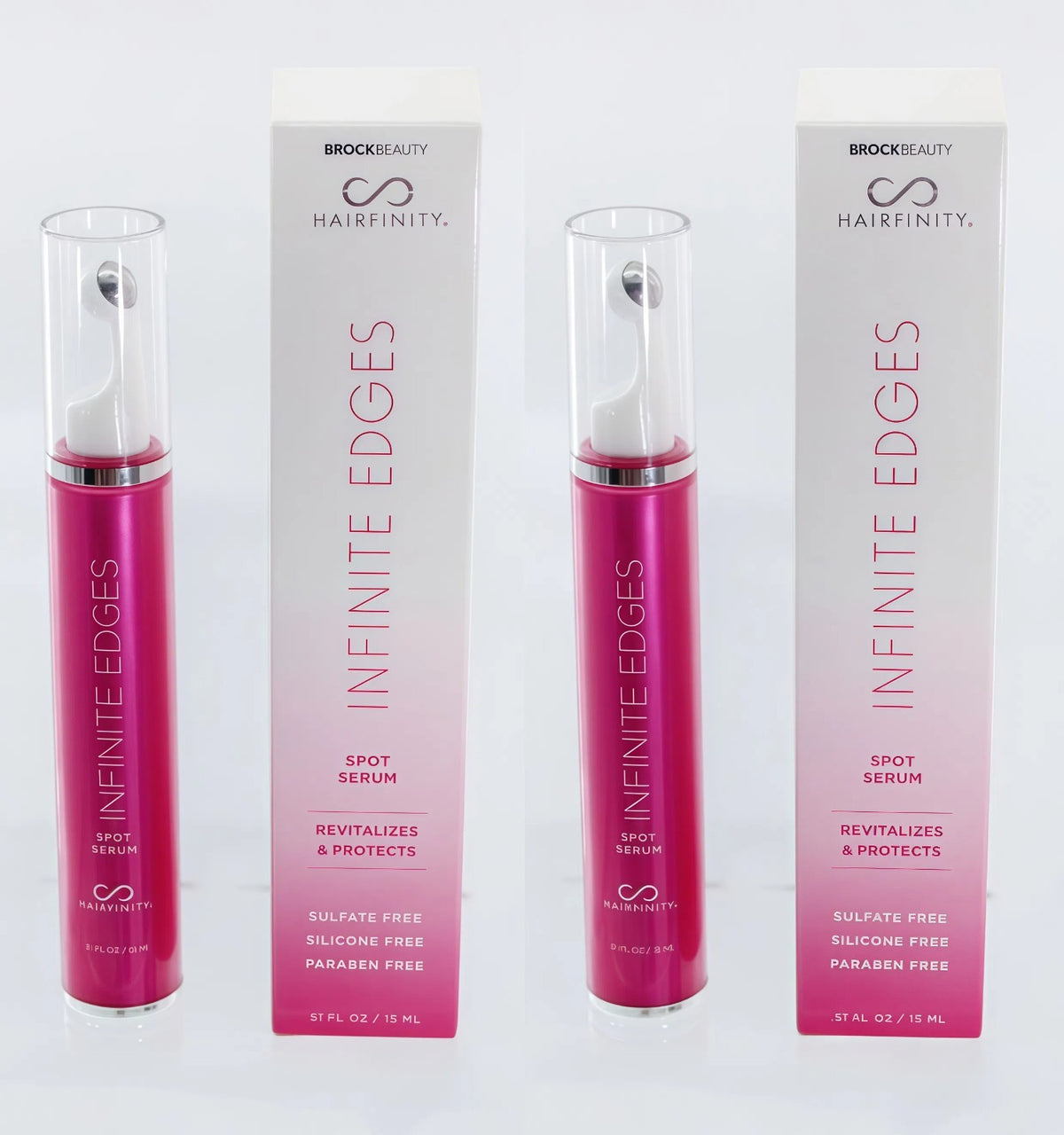 Hair Edges Growth Serum - 0.51 fl oz, 2 Pack