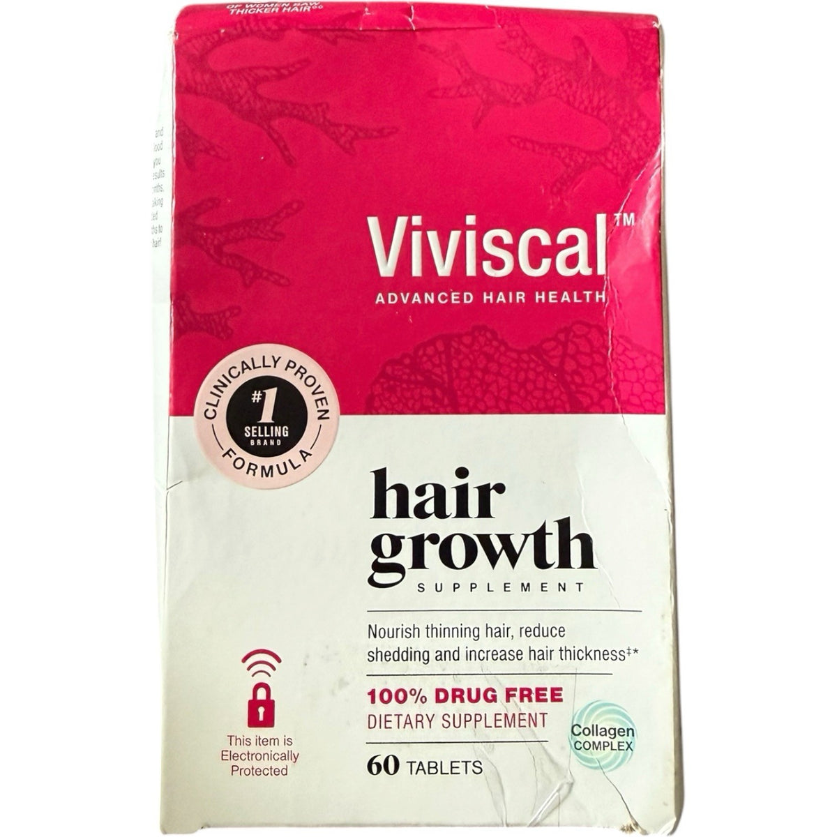 Hair Growth Supplement for Women - 120 Tablets (2 Boxes)