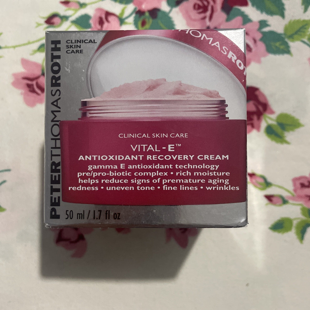 Peter Thomas Roth Vital-E Microbiome Age Defense Cream 1.7oz - Skin Rejuvenation & Anti-Aging