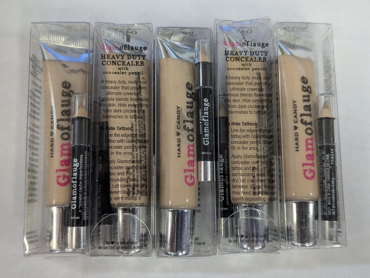 Heavy Duty Concealer Set - Multiple Quantities & Shades