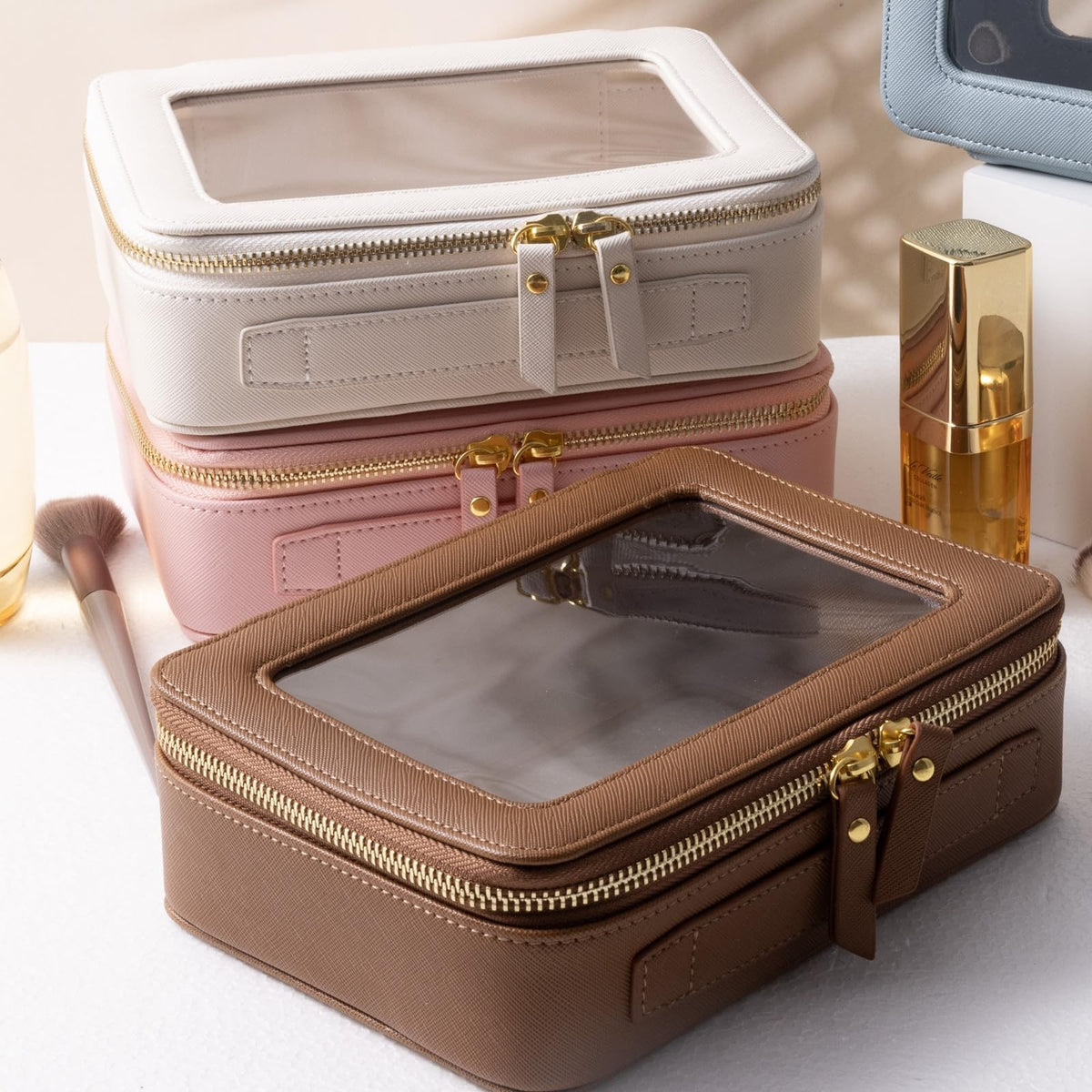Waterproof Travel Toiletry Bag for Cosmetics and Personal Care