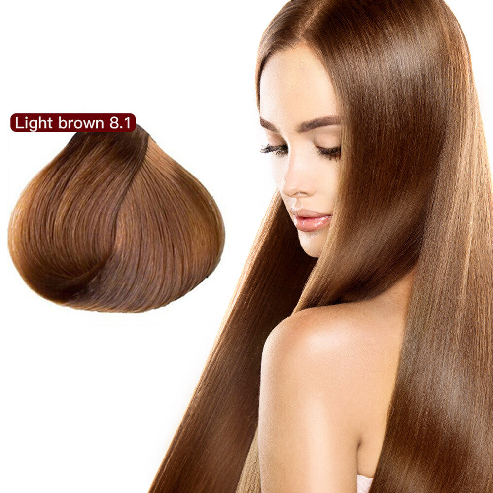Hair Dye Shampoo, 500ml Herbal Color Wash