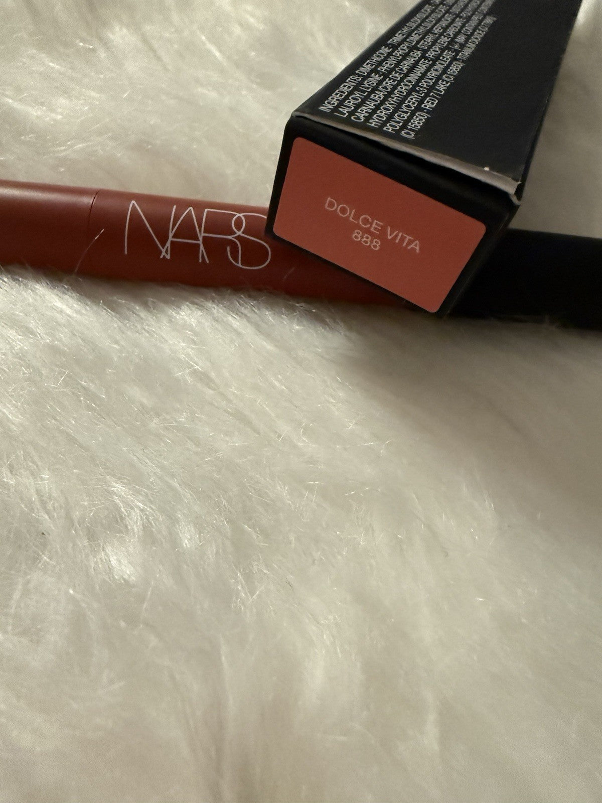 NARS Powermatte Lip Pencil Dolce Vita 888 - High-Intensity Lip Color 0.08 Oz