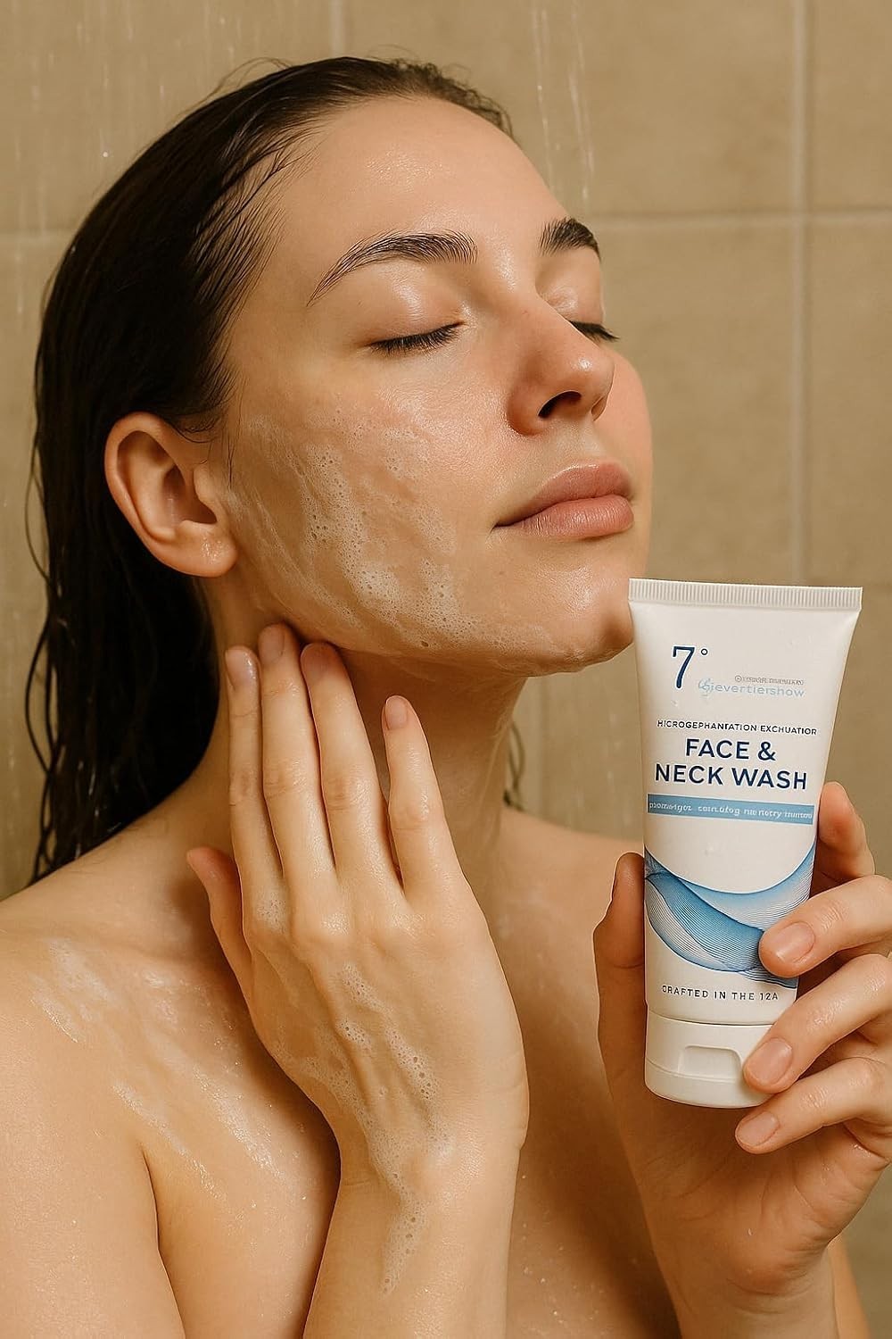 Aloe Vera Microdermabrasion Cream - Exfoliating Scrub for Acne & KP,
