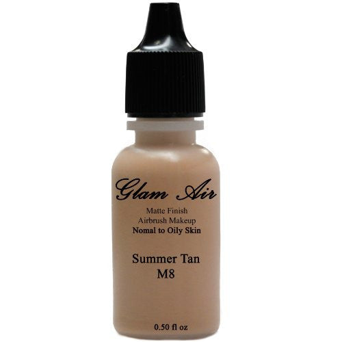 Large Water-Based Matte Foundation Bottle - Summer Tan Makeup, M Size